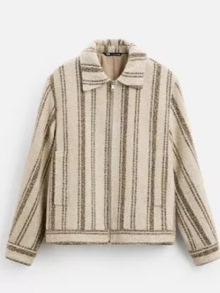 Beyond The Gates Sean Freeman Vertical Striped Jacket