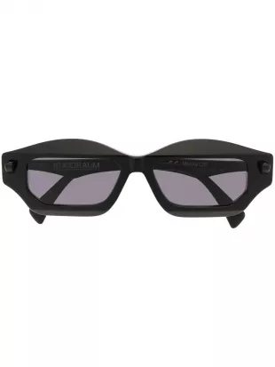 Black Angular Q6 Sunglasses