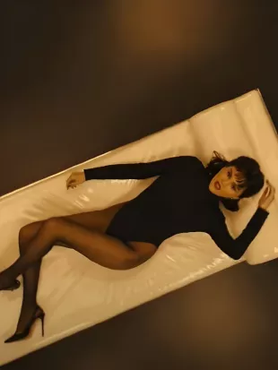 Selena Gomez In The Dark Romper