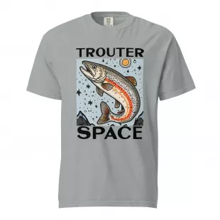 Trouter Space Fishing T Shirt