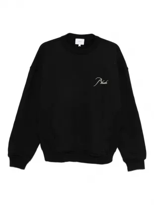 Black Pouch Pocket Sweatshirt