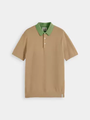 Knitted Polo Top