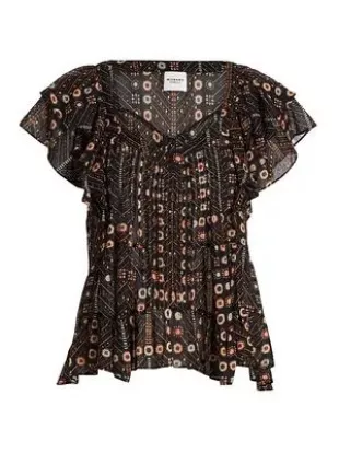Madrana Printed Cotton Top
