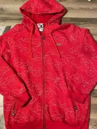 Break­ing Bad Jesse Pinkman Red Print­ed Hood­ie