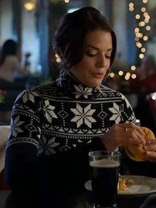 Merry Christmas, Ted Cooper! Hope Miller Snowfall Sweater