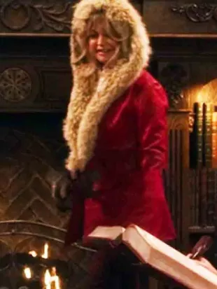 The Christmas Chronicles Goldie Hawn Red Jacket