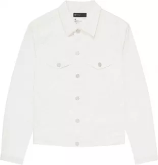 White Monogram Denim Jacket