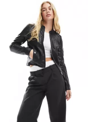 Leather Biker Jacket