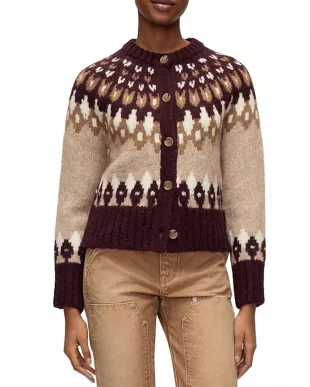 Christina Fair Isle Cardigan