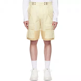 Cream P Glary Cargo Shorts