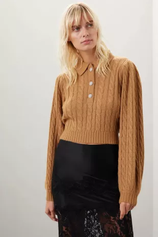Button Front Sweater