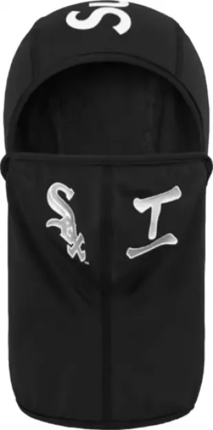 White Sox Black Kanji Balaclava