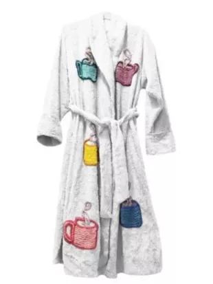 Fight Club Brad Pitt Multicolor Mug Printed Bath Robe