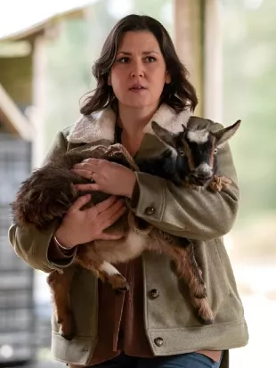 Yellowjackets Shauna Green Wool Jacket