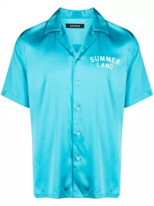 Light Blue 'Summer Land' Shirt