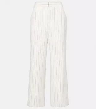 Brixton Striped Wide-leg Pants