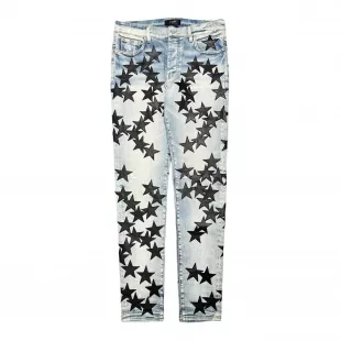 Chemist Clay Indigo & Black Star Jeans