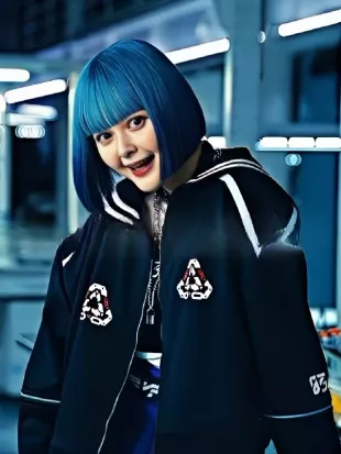 Alice in Borderland S3 Rei Morikage Black Bomber Jacket