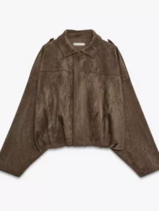 Made In Chelsea S30 Livvy Barker Brown Bomber Jacket