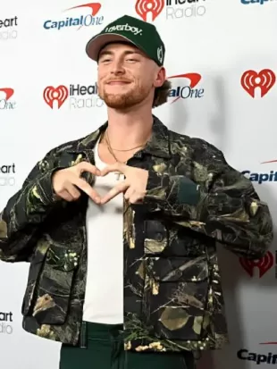 Bailey Zimmerman 2025 iHeartRadio Music Festival Jacket