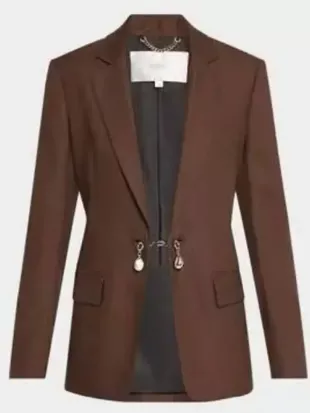 Only Murders In The Building S05 Mabel Mora Brown Blazer