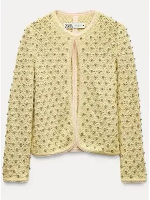 Chad Powers 2025 Tricia Yeager Embellished Cardigan