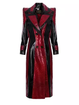 Niecy Nash-Betts The View Leather Trench Coat