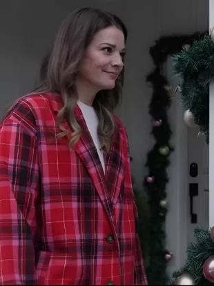 Merry Christmas, Ted Cooper! Kimberley Sustad Plaid Coat