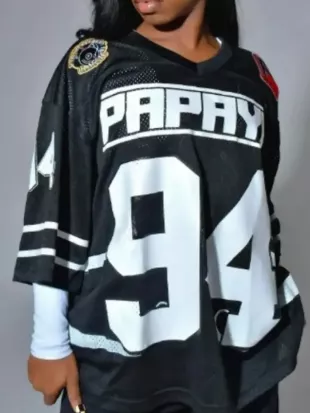 Heart & Hustle Houston LeBrina Jackson Football Jersey