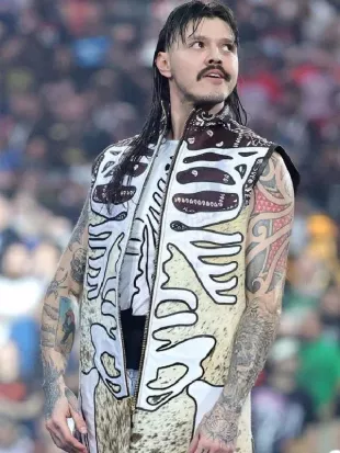 Dominik Mysterio 2025 WrestleMania 41 Zipper Coat