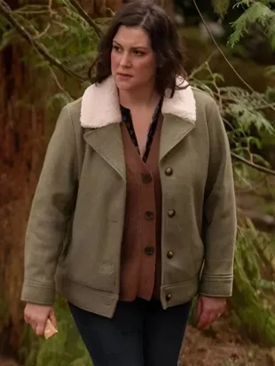 Yellowjackets Shauna Green Wool Jacket