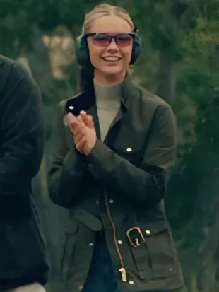 Made In Chelsea S30 Livvy Barker Green Jacket