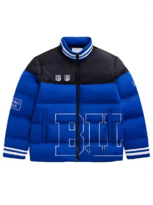 Holiday Touchdown: A Bills Love Story 2025 Damar Hamlin Puffer Jacket