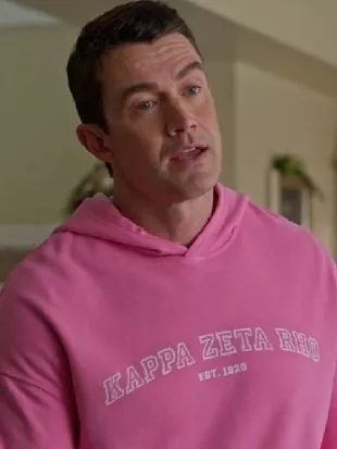 Merry Christmas, Ted Cooper! Robert Buckley Pink Hoodie