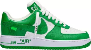 Air Force 1 Low x Louis Vuitton Green