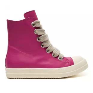 Hot Pink Jumbolace High Top Sneakers