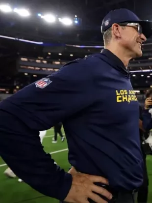 Jim Harbaugh Los Angeles Chargers 2025 Hoodie