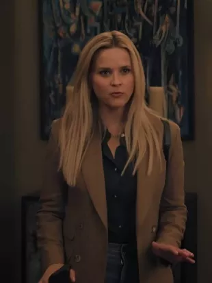 The Morning Show 2025 Reese Witherspoon Brown Blazer