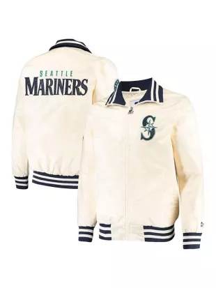 Seattle Mariners Starter The Captain II Full-Zip Jacket