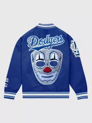 LA Dodgers X Mister Cartoon X Starter Satin Jacket