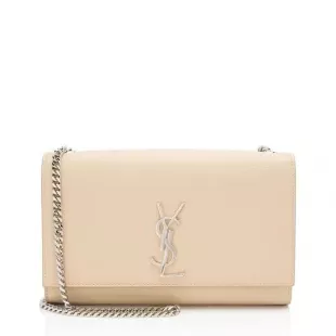 Grain de Poudre Monogram Kate Medium Shoulder Bag