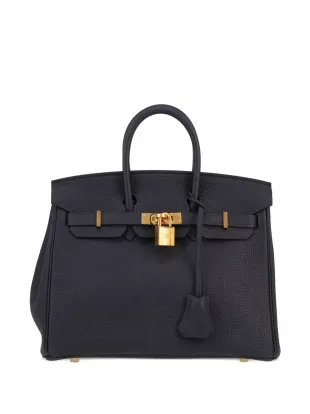 Pre-Owned Birkin 25 Togo-leather Tote Bag