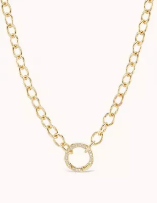 Pave Clasp CLR 5.6 Cable Chain