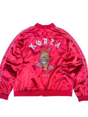 Supernatural Jamie Plum Red Bomber Jacket