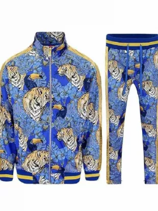 Loot S03 Ron Funches Tiger Printed Tracksuit