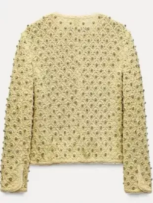Chad Powers Wynn Everett Embellished Cardigan