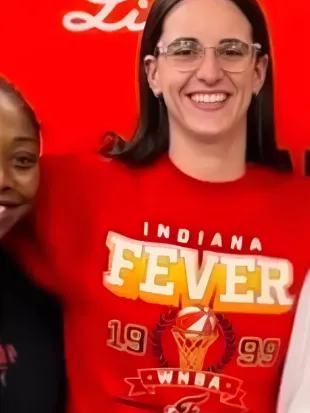 Caitlin Clark Lilly Corporate Center Fever Sweatshirt In Red