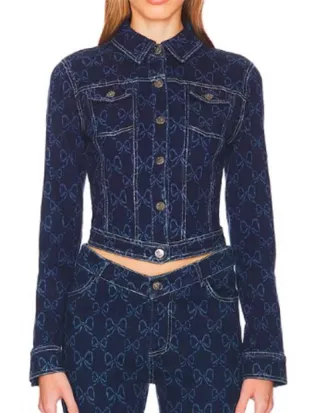 Beyond The Gates 2025 Samantha Richardson Bow Print Jacket