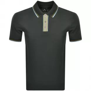 Regular Fit Polo T Shirt Green