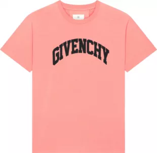 Pink College Logo T Shirt